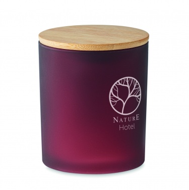 Logotrade promotional merchandise image of: Plant based wax candle 280 gr
