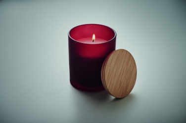 Logo trade corporate gift photo of: Plant based wax candle 280 gr