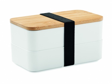 Logotrade promotional giveaways photo of: Lunch box in PP and bamboo lid