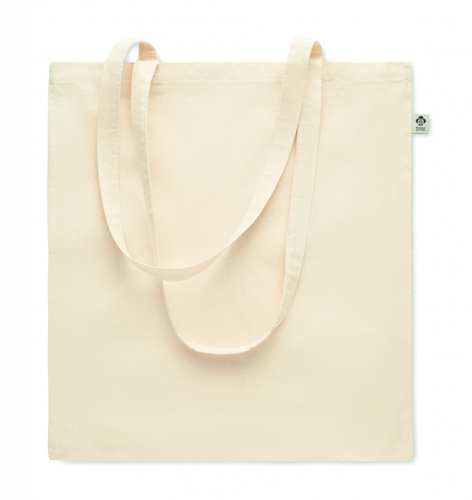 Logo trade promotional products picture of: Organic cotton shopping bag
