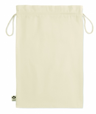 Logotrade corporate gift image of: Large organic cotton gift bag