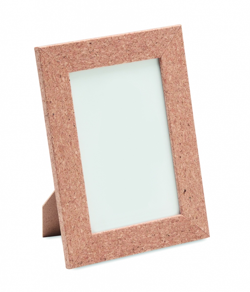 Logo trade promotional giveaways picture of: Cork photo frame