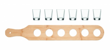 Logo trade advertising product photo of: Set of 6 shot glasses