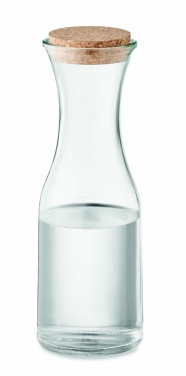 Logo trade promotional merchandise picture of: Recycled glass carafe 1L