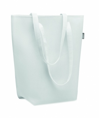 Logo trade promotional items image of: RPET felt event/shopping bag