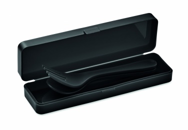 Logo trade promotional items image of: Cutlery set recycled PP