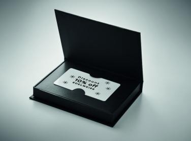 Logo trade promotional gift photo of: Gift card box