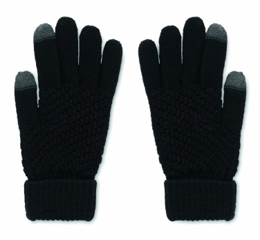Logotrade promotional item image of: Rpet tactile gloves