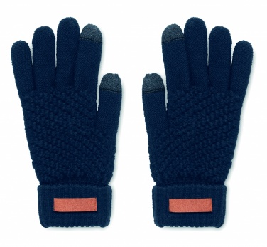 Logotrade promotional merchandise picture of: Rpet tactile gloves