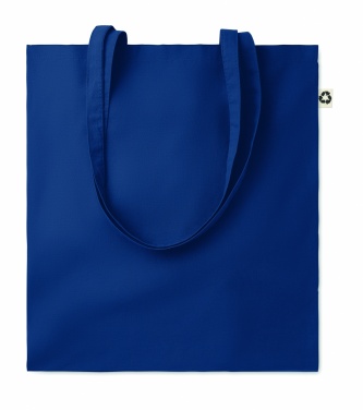 Logo trade promotional giveaway photo of: Recycled cotton shopping bag