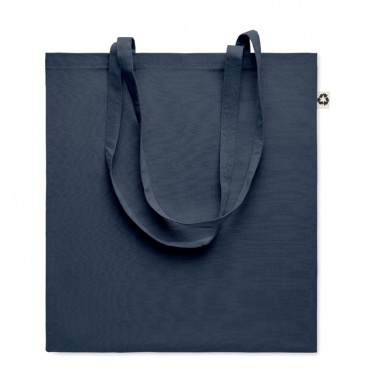 Logo trade promotional merchandise photo of: Recycled cotton shopping bag