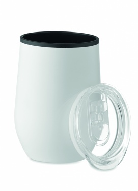 Logo trade promotional gifts picture of: Double wall travel cup 350 ml
