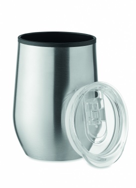 Logo trade advertising products image of: Double wall travel cup 350 ml