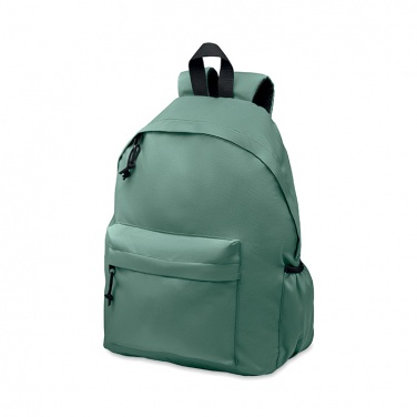 Logo trade promotional giveaway photo of: 600D RPET polyester backpack