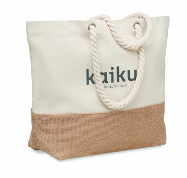 Logotrade corporate gift image of: Canvas beach bag 280 gr/m²
