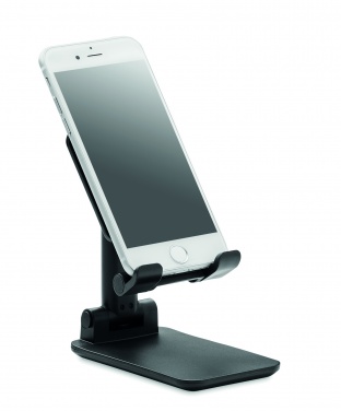 Logo trade promotional gifts picture of: Foldable phone stand in ABS
