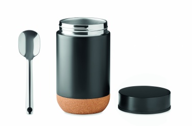 Logo trade promotional items image of: Double wall storage jar 400 ml