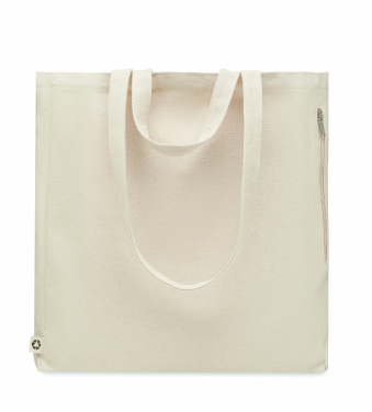 Logo trade advertising products image of: Recycled cotton shopping bag