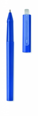 Logo trade promotional products picture of: RPET blue gel ink ball pen