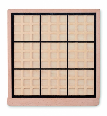 Logotrade promotional giveaway image of: Wooden sudoku board game