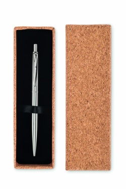 Logo trade promotional giveaway photo of: Recycled stainless steel pen
