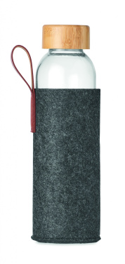 Logo trade promotional giveaways picture of: Glass bottle 500 ml