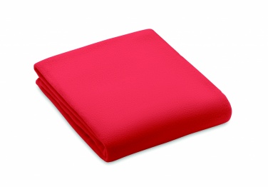 Logo trade promotional merchandise image of: RPET fleece blanket 130gr/m²