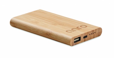 Logotrade advertising product picture of: 4000 mAh Bamboo power bank