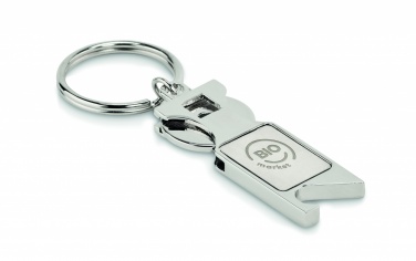 Logotrade advertising product image of: Euro Token key ring Porvoo