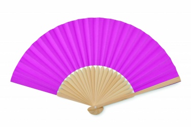 Logo trade promotional merchandise photo of: Manual hand fan