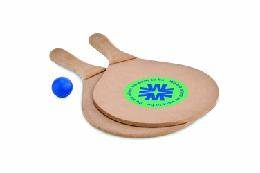 Logo trade promotional gifts image of: Beach tennis set