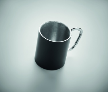 Logo trade advertising products image of: Double wall metal mug 300 ml