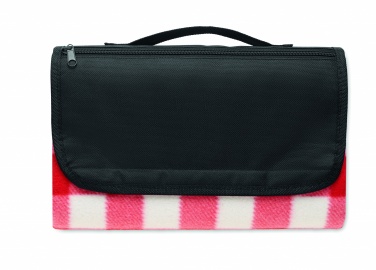 Logotrade business gift image of: RPET fleece blanket 150 gr/m²