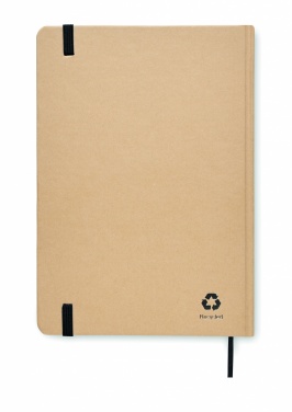 Logo trade promotional giveaway photo of: A5 recycled carton notebook