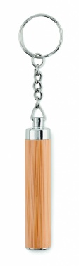 Logo trade promotional items picture of: Mini bamboo torch with keyring