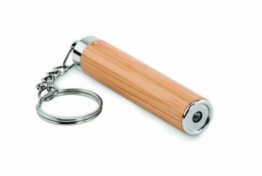 Logotrade promotional giveaway picture of: Mini bamboo torch with keyring