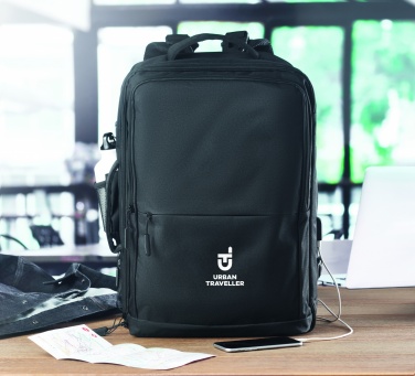 Logotrade promotional product picture of: Backpack 600D RPET
