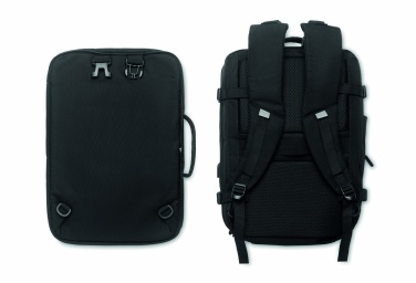 Logotrade promotional giveaway image of: Backpack 600D RPET