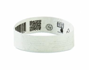 Logo trade promotional merchandise picture of: Sheet of seed paper wristbands