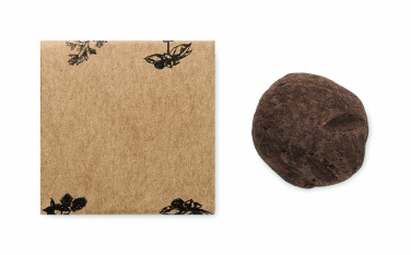 Logo trade promotional gift photo of: Herb seed bomb in carton box