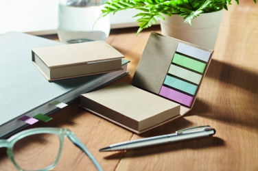 Logo trade promotional gifts picture of: Recycled memo pad set