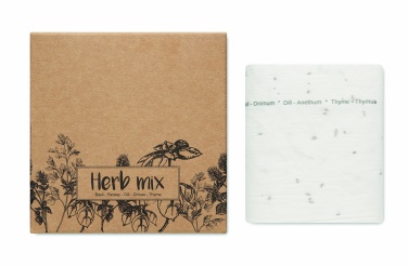 Logotrade business gift image of: Herb seeds tape 3 meter