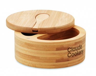 Logo trade promotional items picture of: Salt and pepper bamboo box