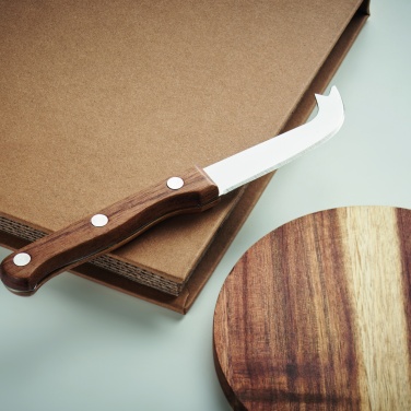 Logotrade promotional merchandise photo of: Acacia cheese board set Dresden