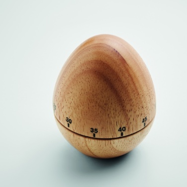 Logo trade corporate gift photo of: Pine wood egg timer