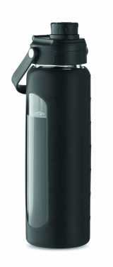 Logotrade corporate gifts photo of: Glass bottle with sleeve 750 ml