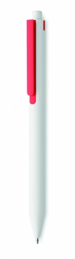 Logo trade business gifts image of: Recycled ABS push button pen