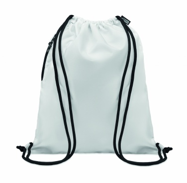 Logotrade promotional item image of: Large drawstring bag 300D RPET