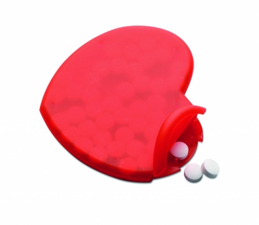 Logotrade promotional merchandise picture of: Heart shape peppermint box