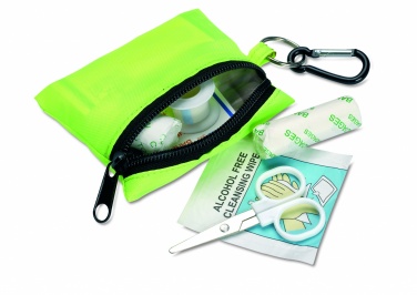Logotrade promotional gift picture of: First aid kit w/ carabiner